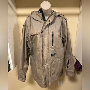 Hurley Men's Tan Military Jacket